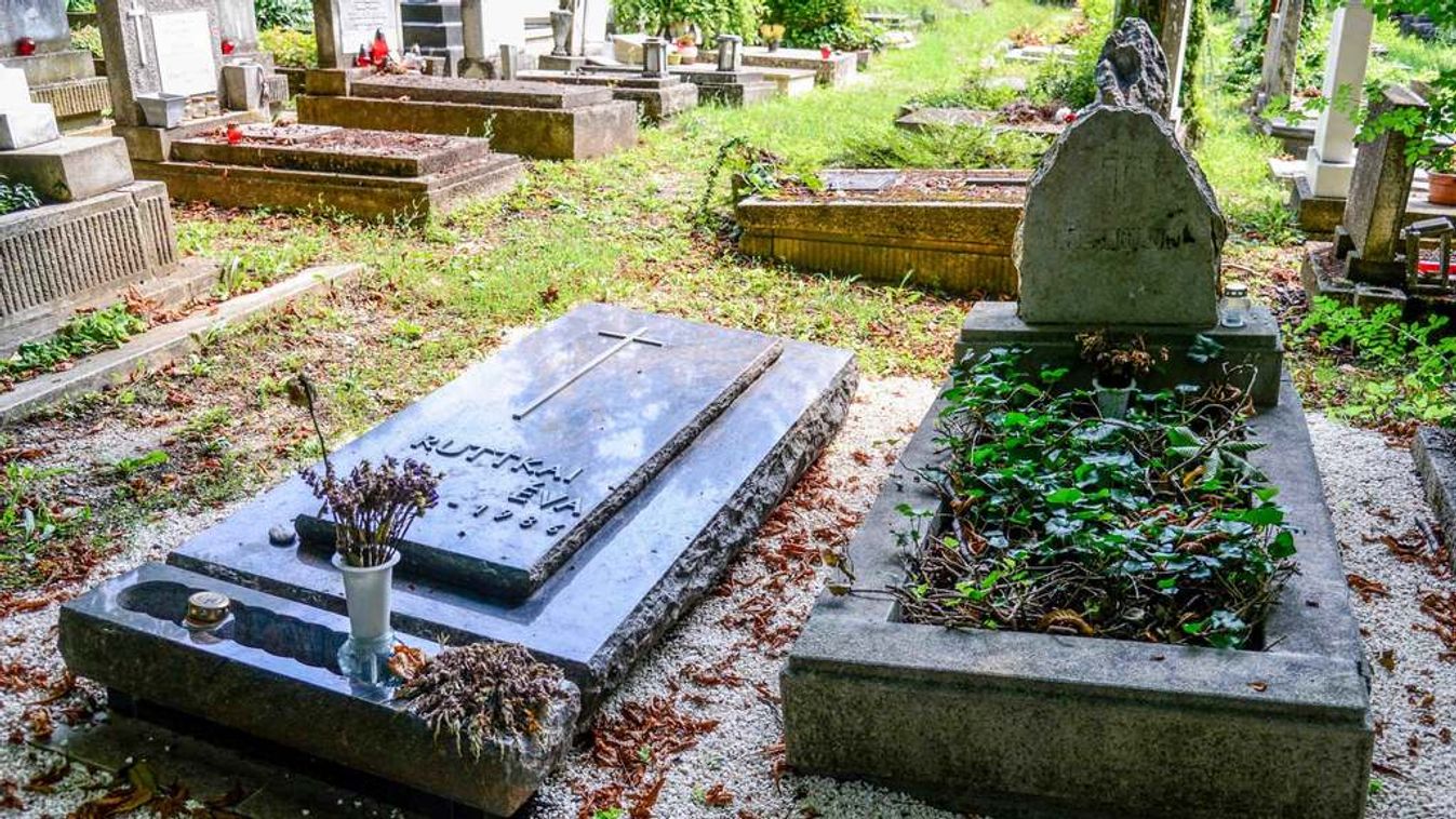 Szomorú látvány: ez történt a magyar legendák sírjaival a Farkasréti temetőben