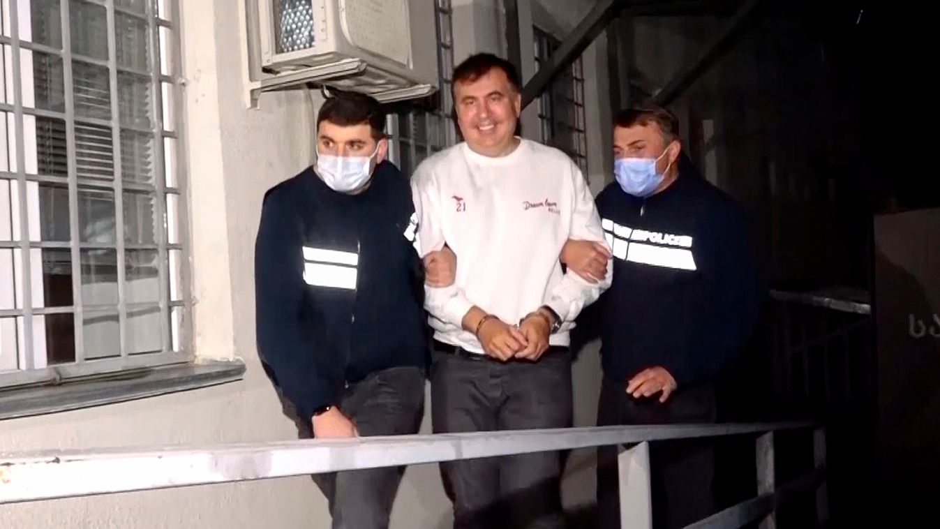 Őrizetbe vették Georgiában Miheil Szaakasvili volt elnököt