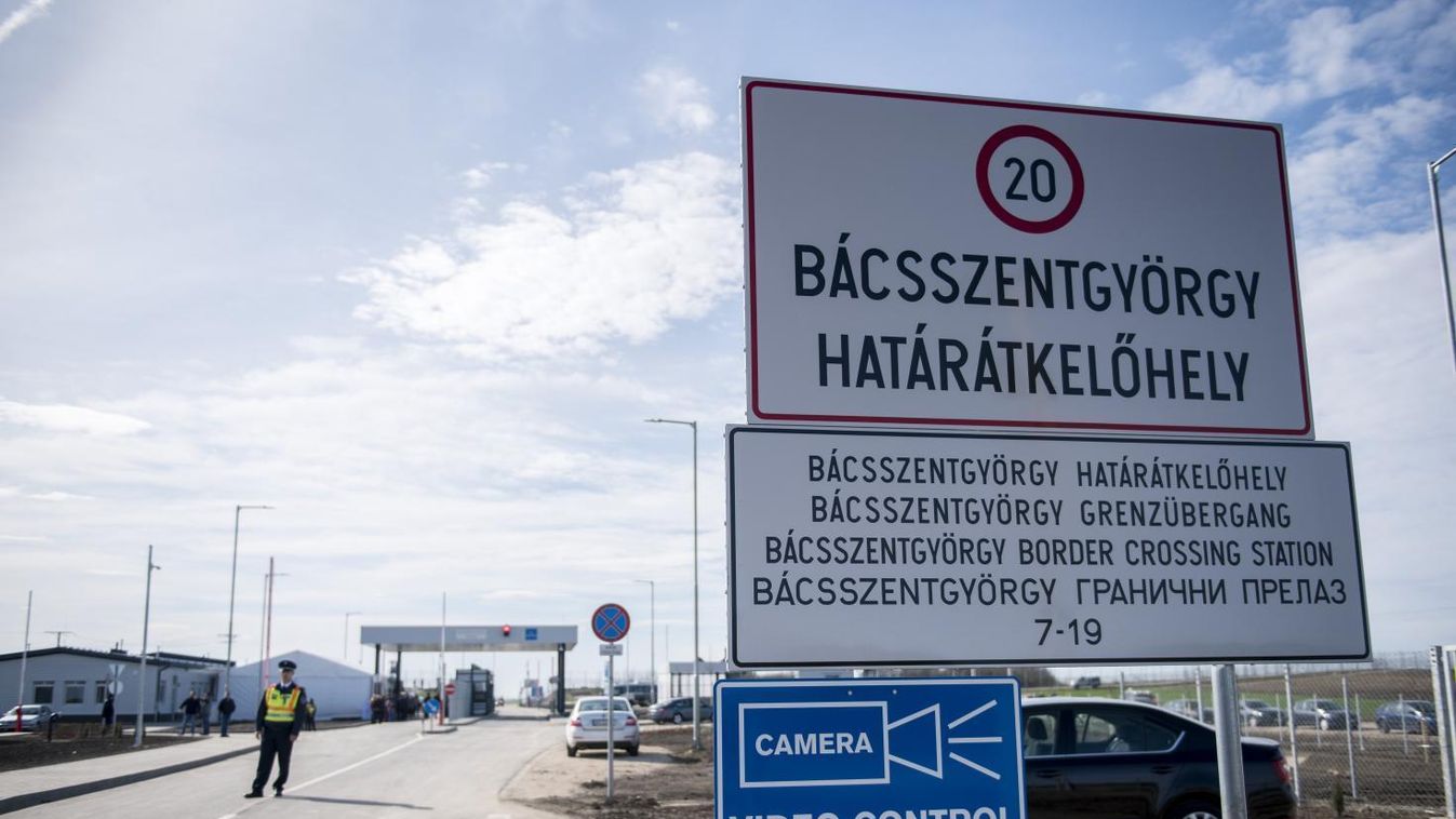 Megnyílt a Bácsszentgyörgy és Haraszti közötti határátkelőhely