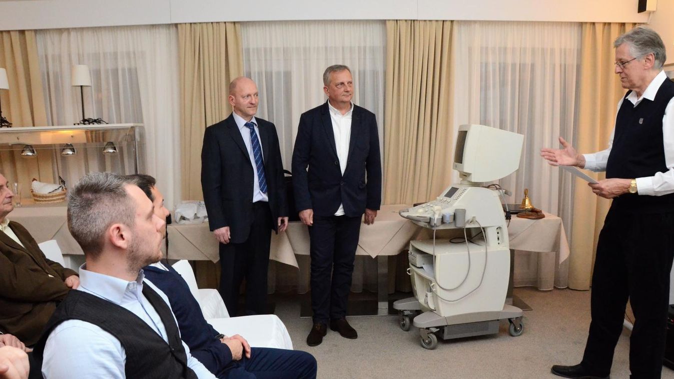 Ultrahangkészüléket kaptak a Rotarytól