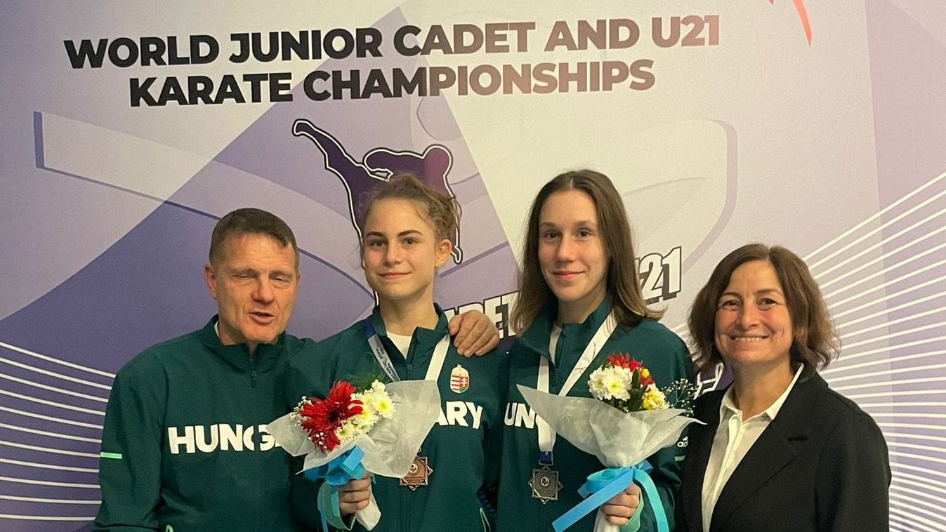 Két érmet is szereztek a magyarok a korosztályos karate-világbajnokságon