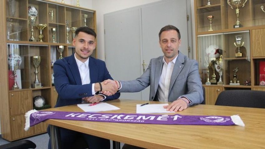 Bence Banu Szabo extended his contract with KTE