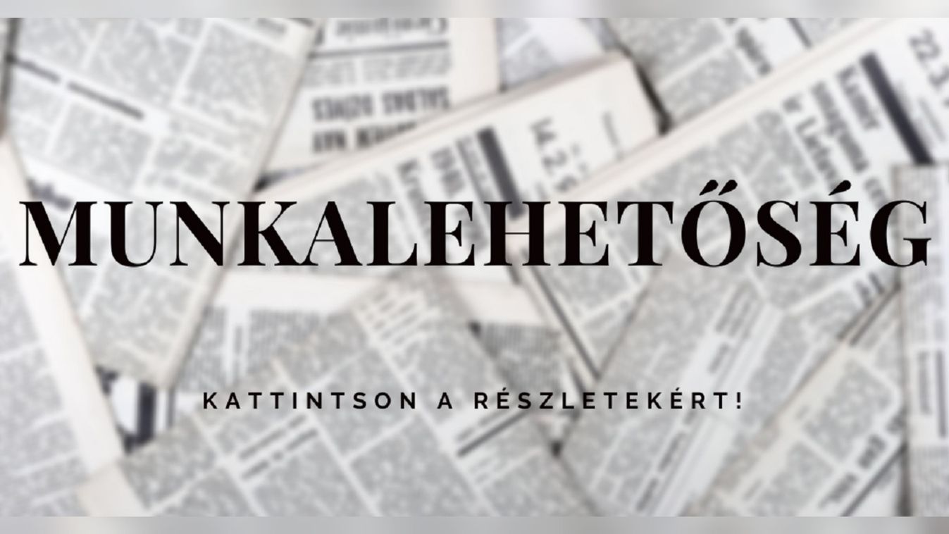 Rakodó munkatársat keres a DTkH Nonprofit Kft.!