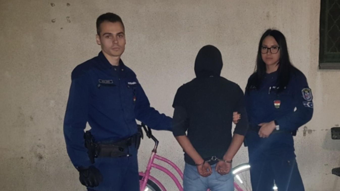 Eltekert a helyszínről a 20 éves kecskeméti biciklitolvaj
