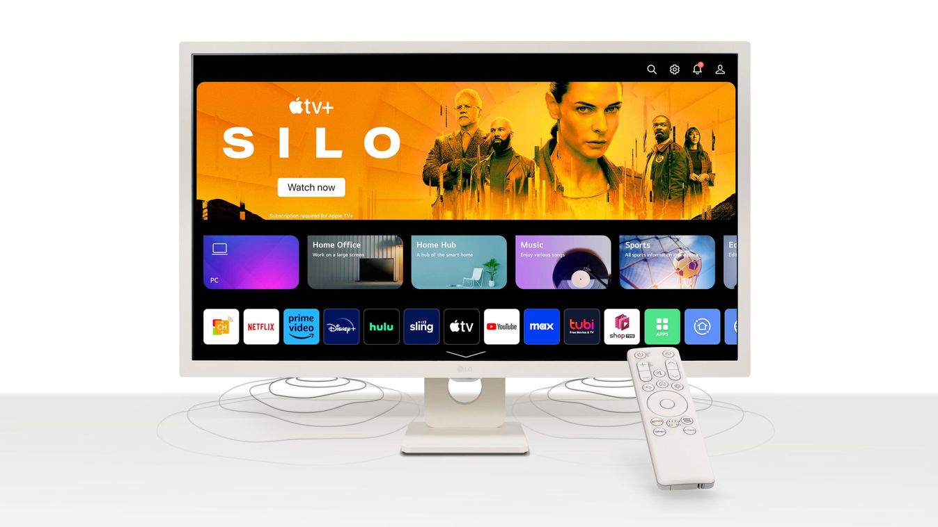 Az LG legújabb SMART monitorjaihoz már számítógépet sem kell csatlakoztatni