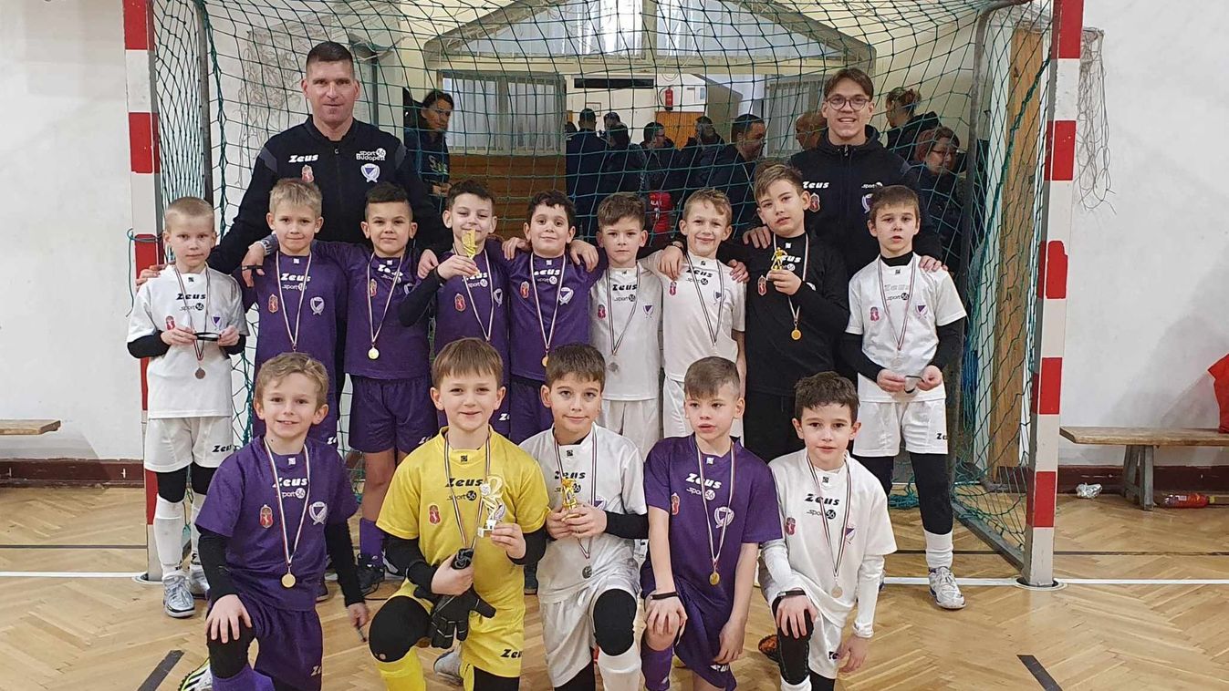 Tornák sorát nyerték meg januárban a KTE Labdarúgó Akadémia csapatai
