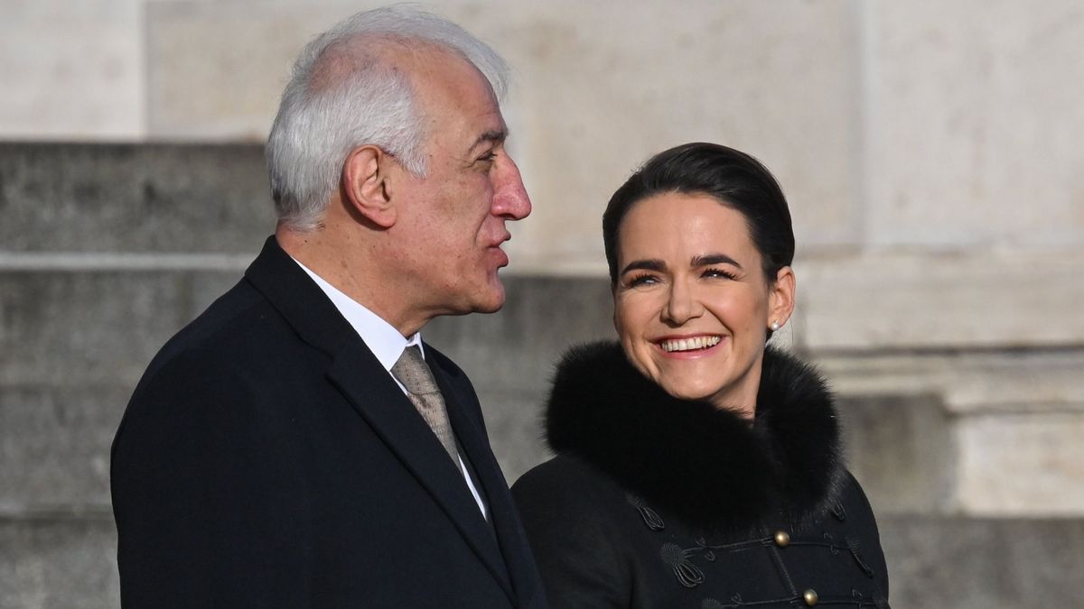 Novák Katalin: Isten hozta Örményország elnökét Magyarországon!