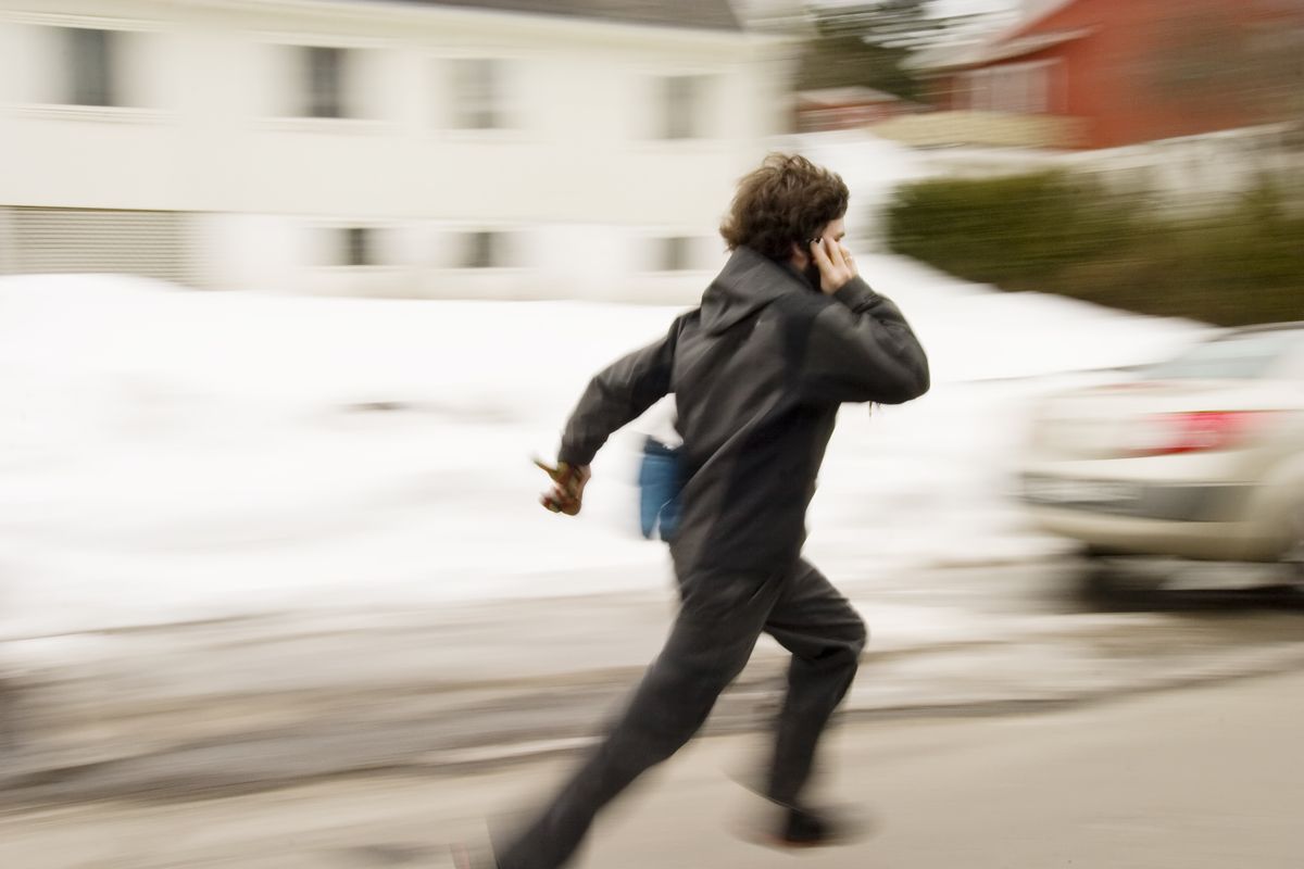 A,Motion,Blur,Abstract,Of,A,Person,Walking,In,A