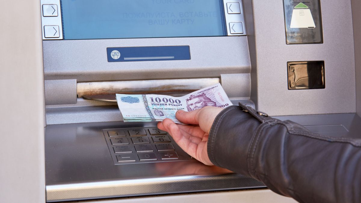 bankautomata, ATM, pénz