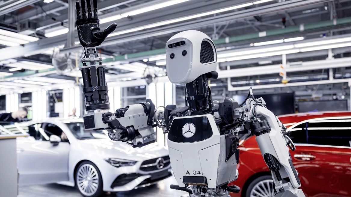 Mercedes-Benz, robotok, teszt