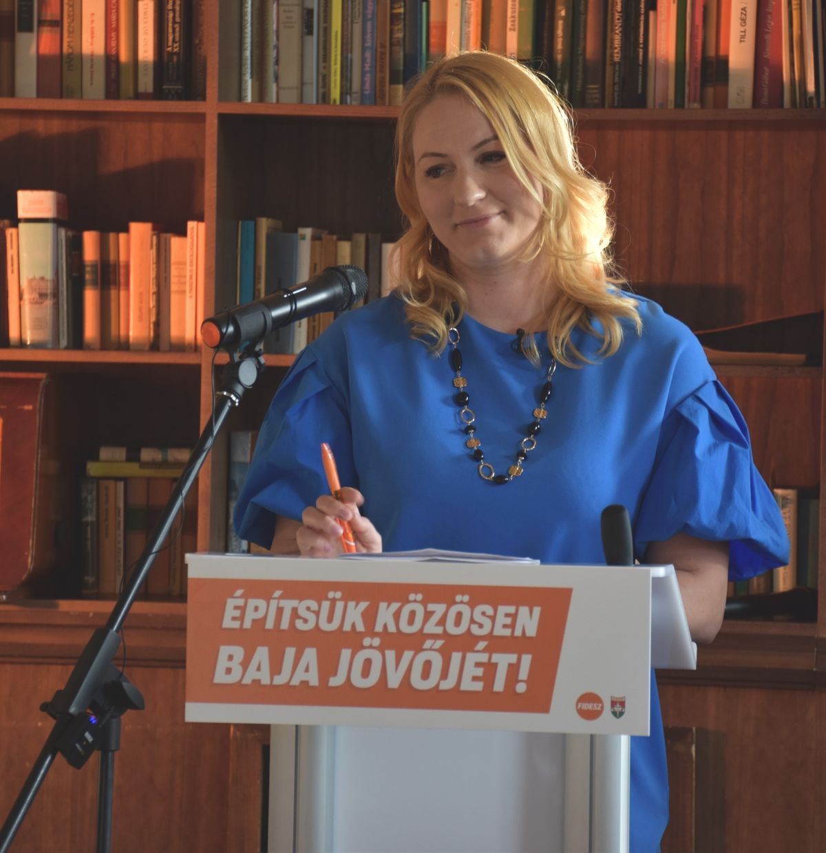 Kámánné dr.Bari Bernadett a Fidesz-KDNP polgármesterjelöltje