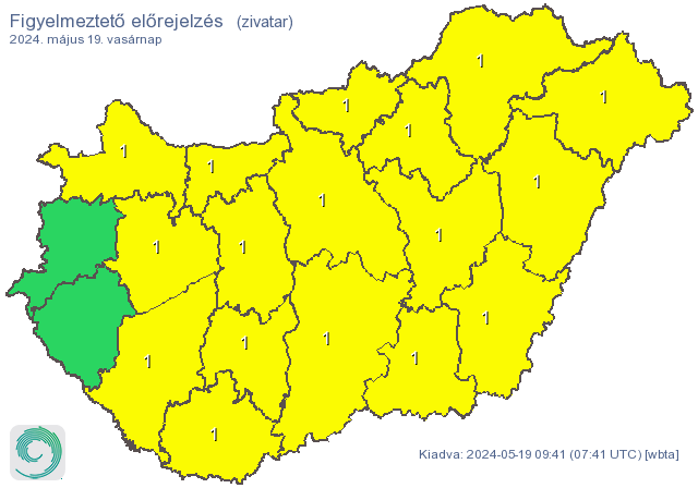 időjárás, zivatar, felhőszakadás