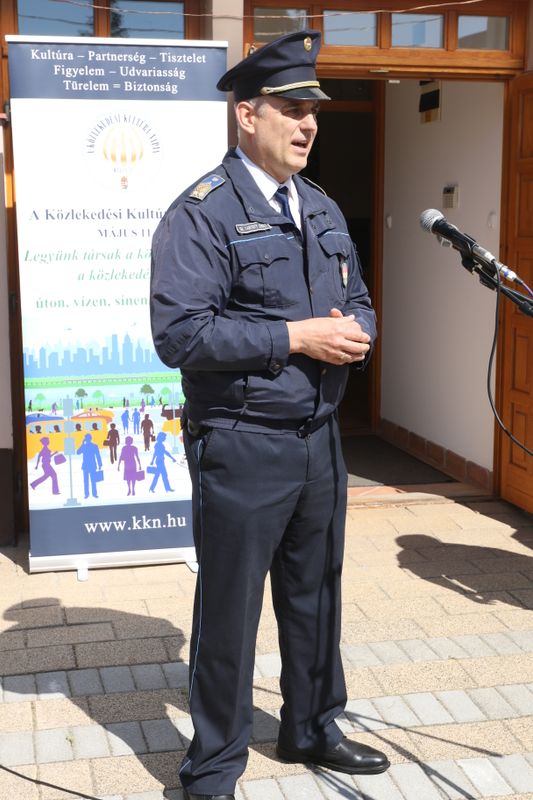 Dr. Tartott Zsolt, a Kiskőrösi Rendőrkapitányság kapitányságvezetője