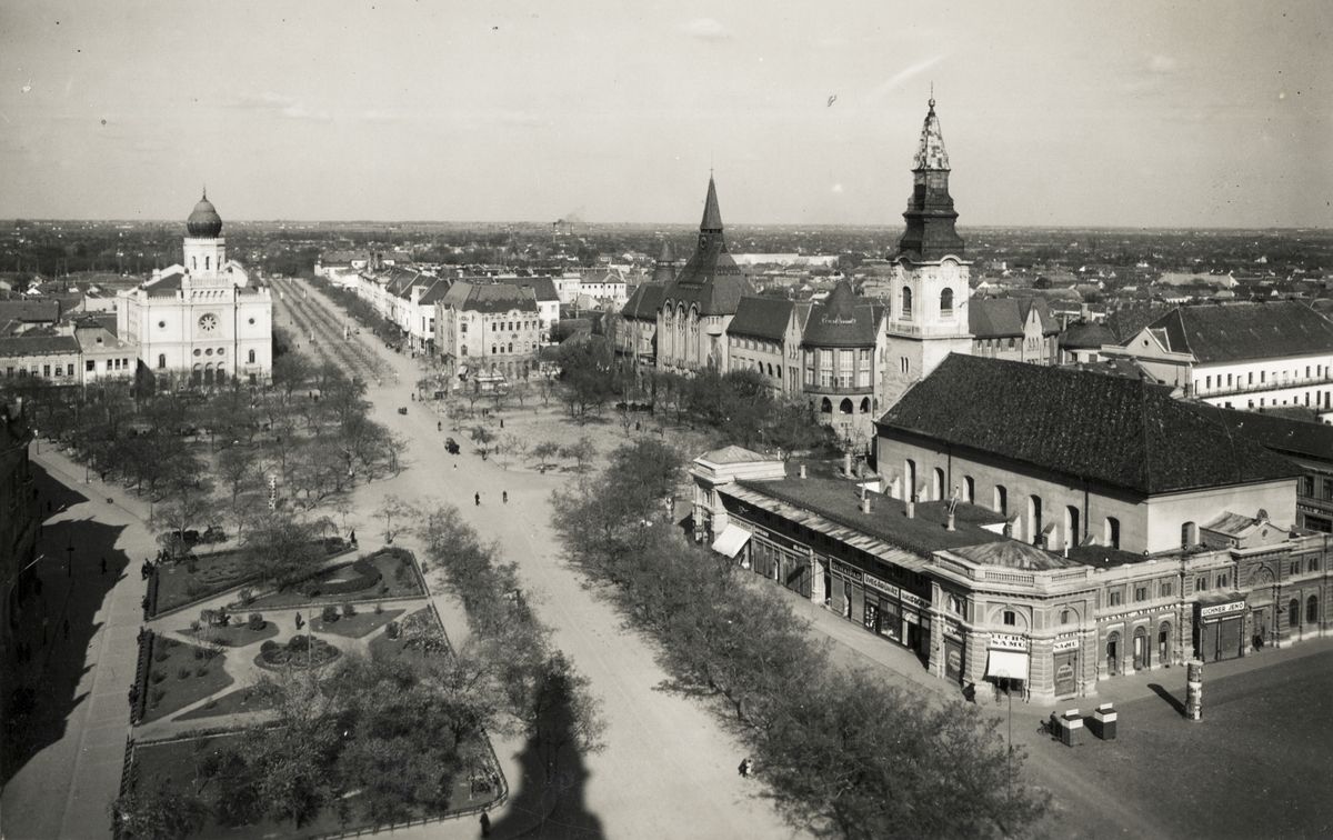 Kecskemét, fortepan, múltidéző