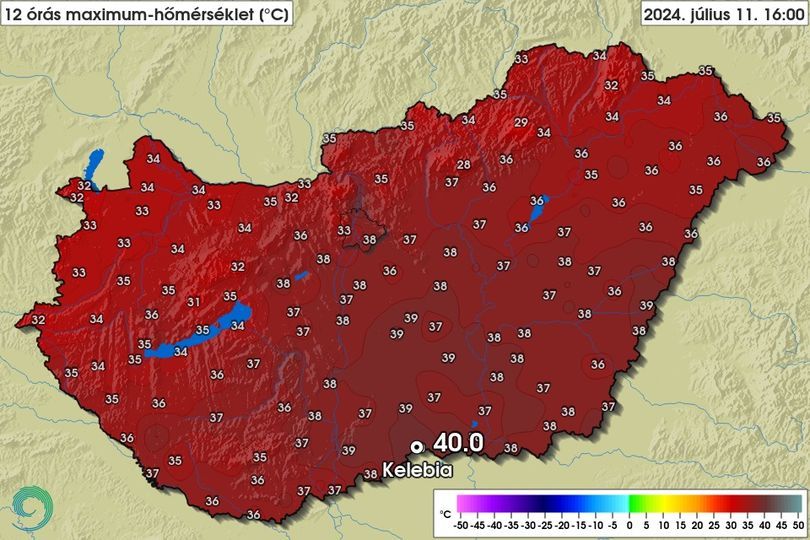 hőség, időjárás, melegrekord