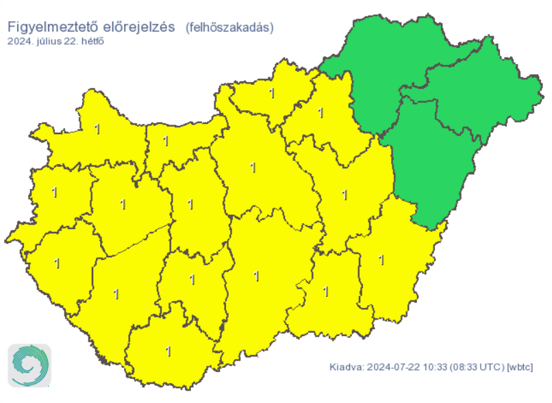 zivatar, időjárás, Bács-Kiskun