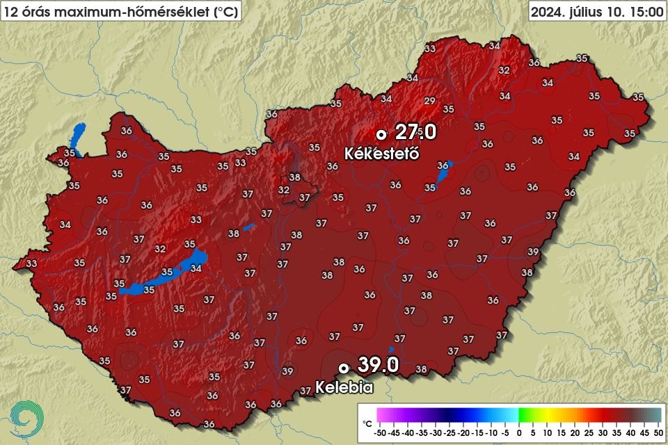 melegrekord, HungaroMet Nonprofit Zrt.