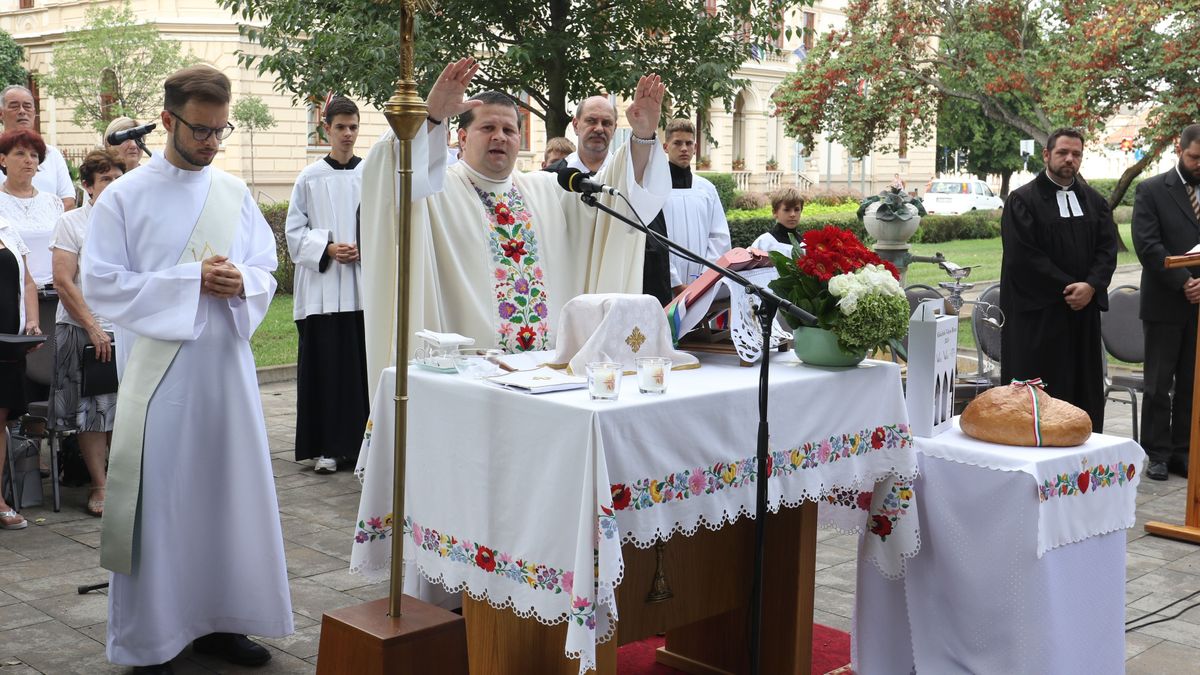 istentisztelet, szent istván nap, Kiskőrös