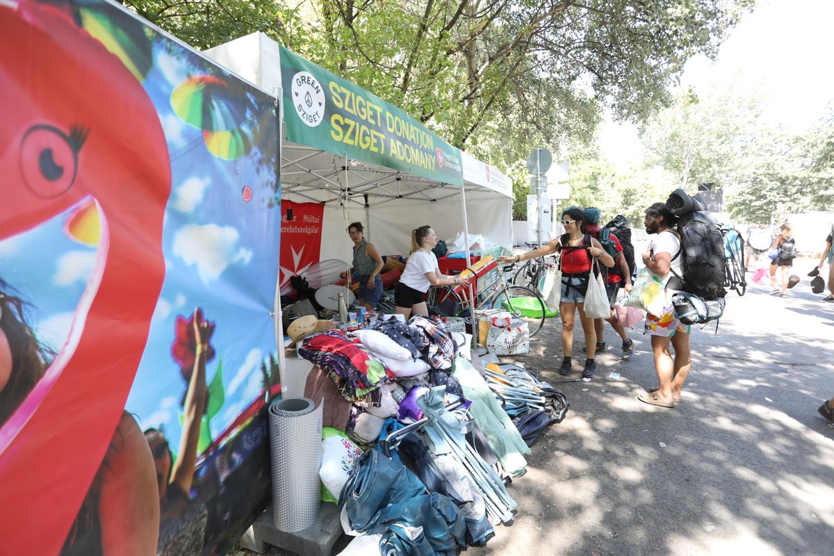 Máltai Szeretetszolgálat, Sziget Fesztivál, gyűjtés