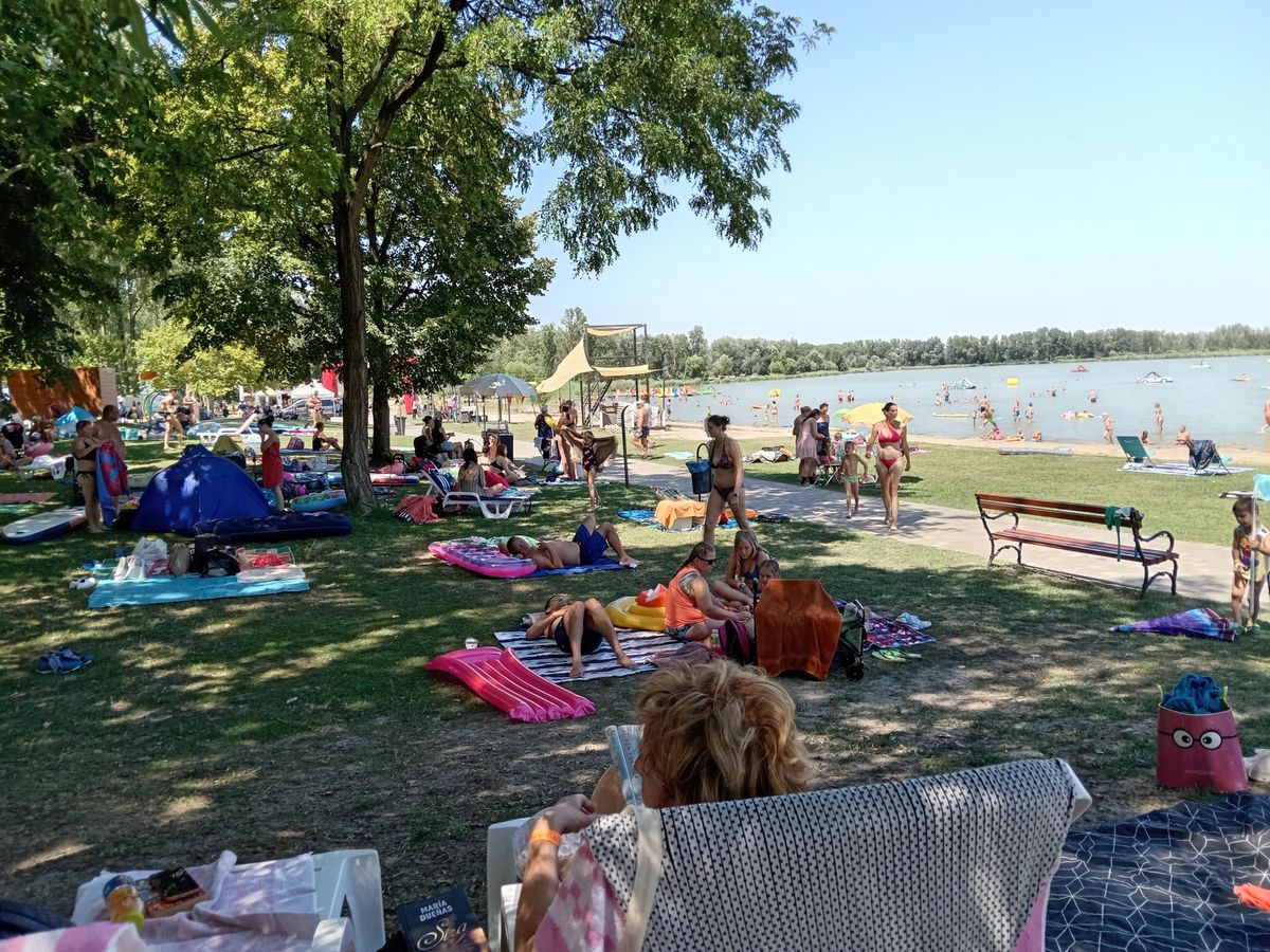 strand, nyár, napos idő