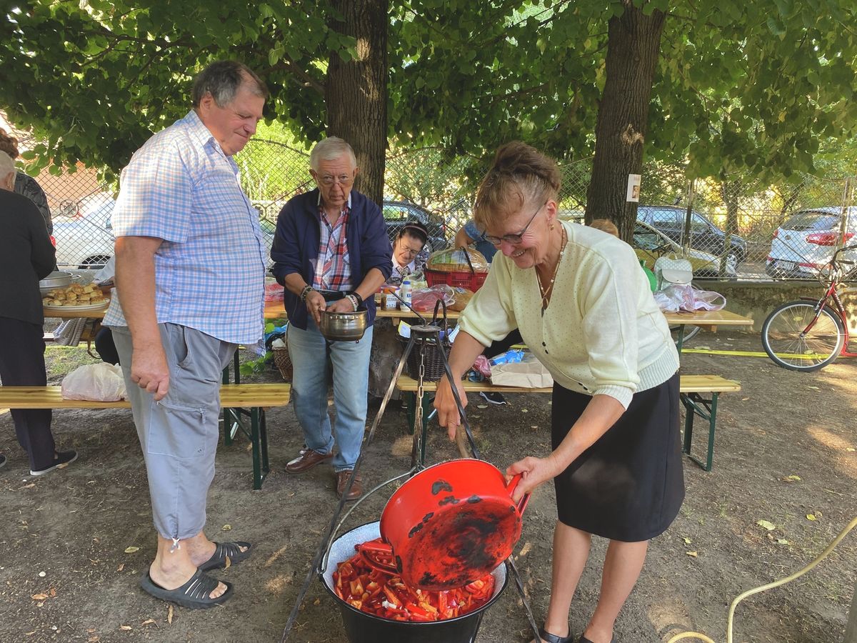 Kecskemét, lecsófesztivál, nyugdíjas klub, 