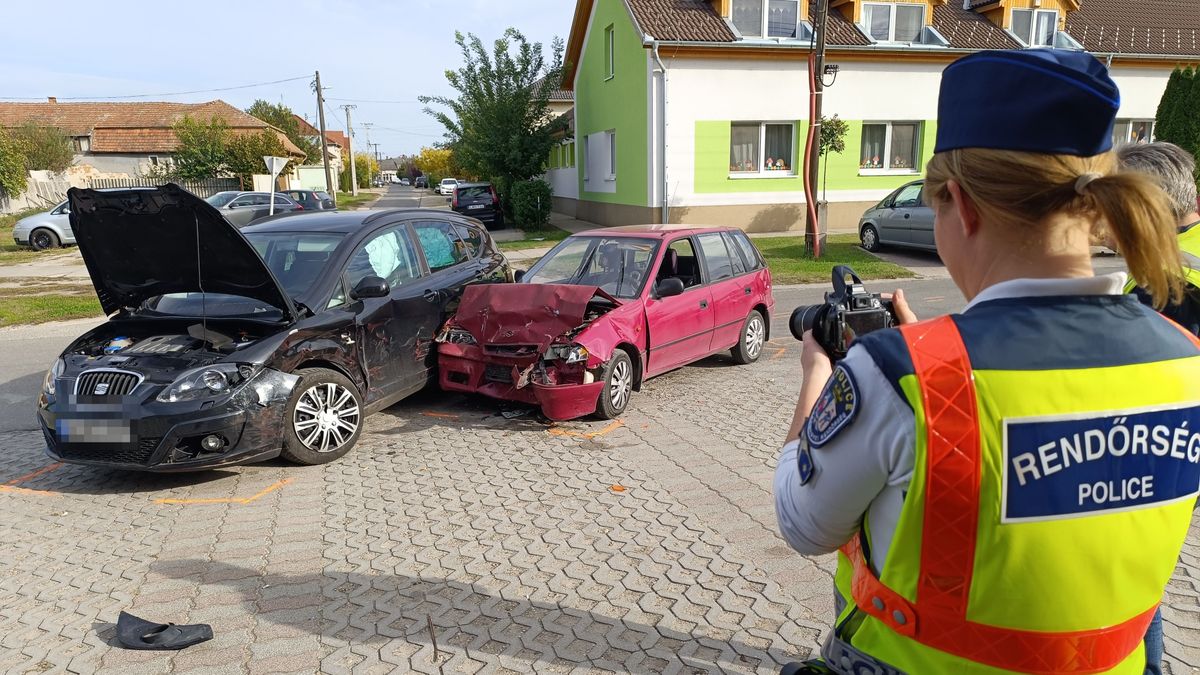 baleset, katasztrófavédelem, forgalomkorlátozás