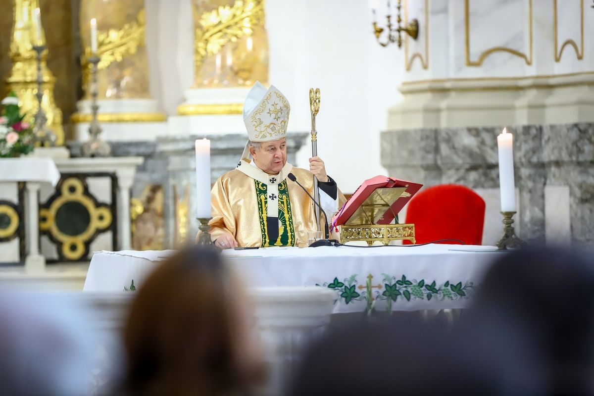 Bábel Balázs kalocsa-kecskeméti érsek, érseki szentmise, 