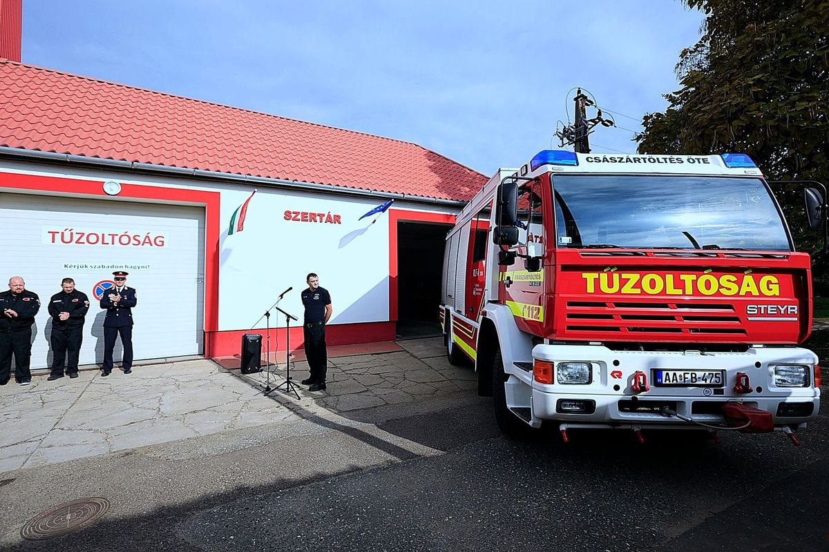 tűzoltóautó, Császártöltési Önkéntes Tűzoltó Egyesület, beruházás