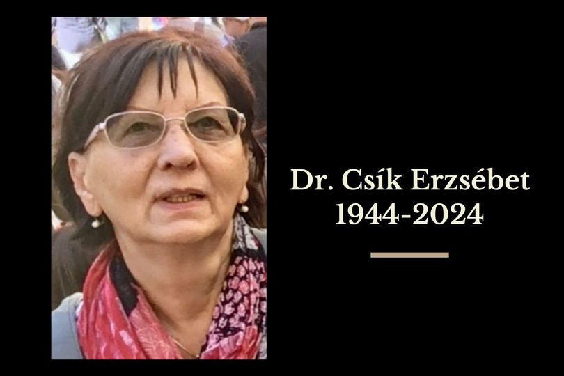 Dr. Csík Erzsébet, gyász, Bács-Kiskun Vármegyei Oktatókórház