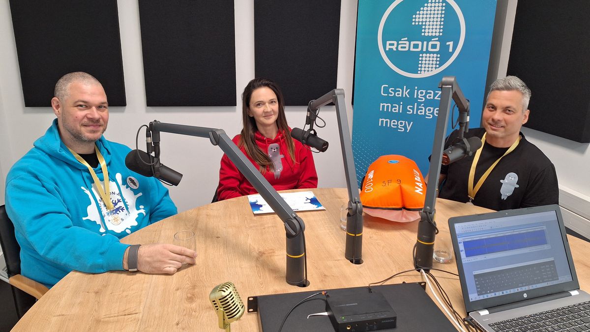 Téli Balaton-átúszás, Kőfalvi Boglárka, Szemlér Ákos és Simon Sándor