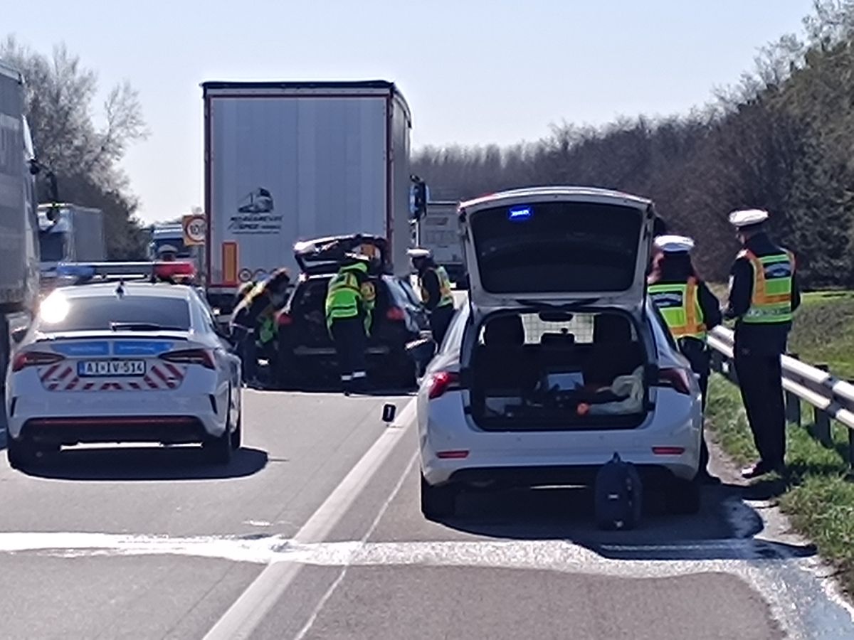 Kecskemét, halálos baleset, M5-ös autópálya