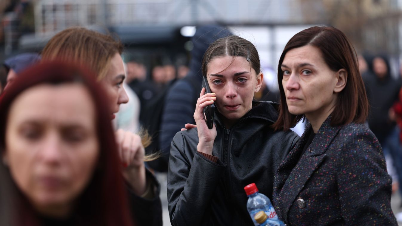 A tragédia miatt elszabadultak az indulatok Észak-Macedóniában (videó)