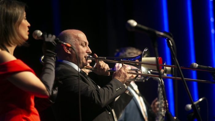 A Bohém Ragtime Jazz Band adott koncertet Kecskeméten