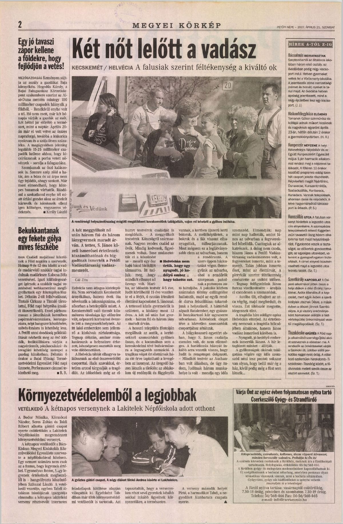 gyilkosság, emberölés