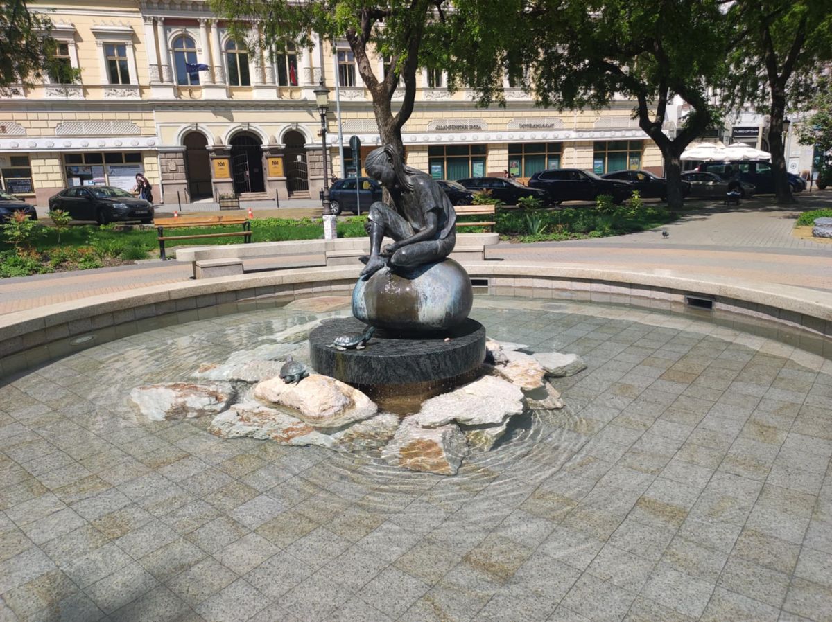 kecskeméti szökőkutak, nyár