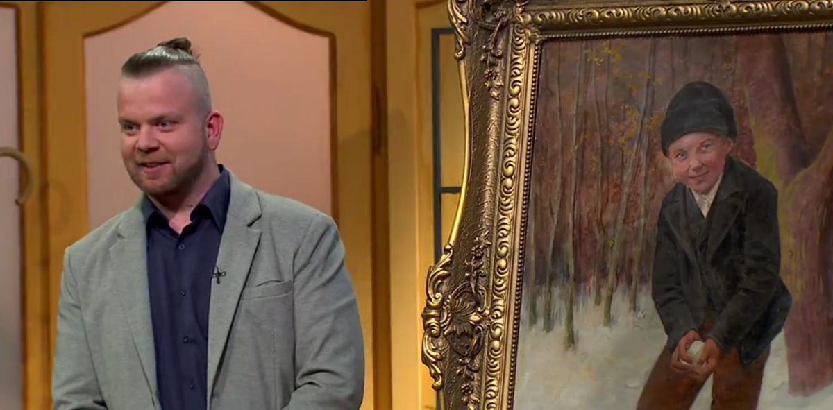 Kincsvadászok, festmény, TV2