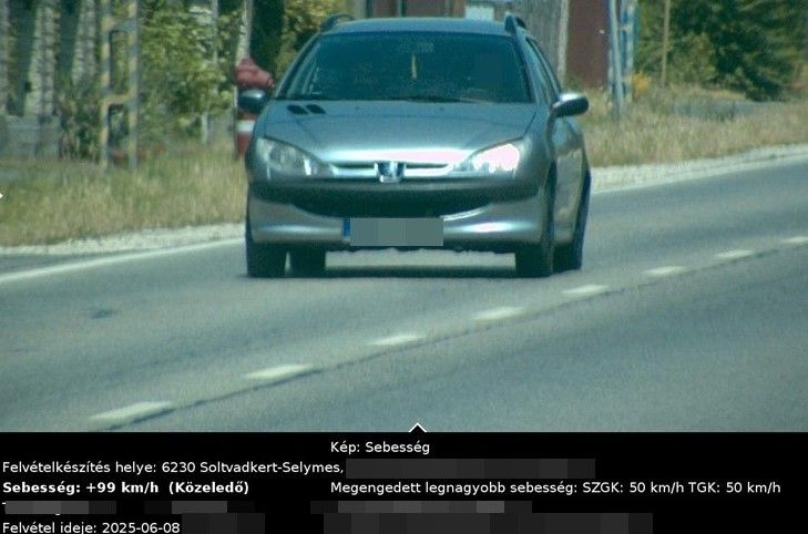 bírság, rendőr, gyorshajtás