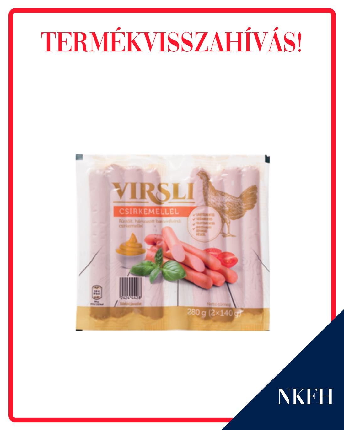 termékvisszahívás, Aldi, allergén