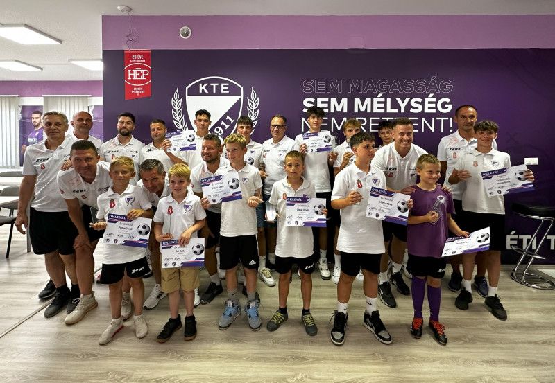 A KTE LA legjobbjai és edzőik a 2024/2025-ös idényben
