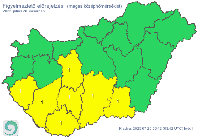 riasztás, forróság, kánikula,