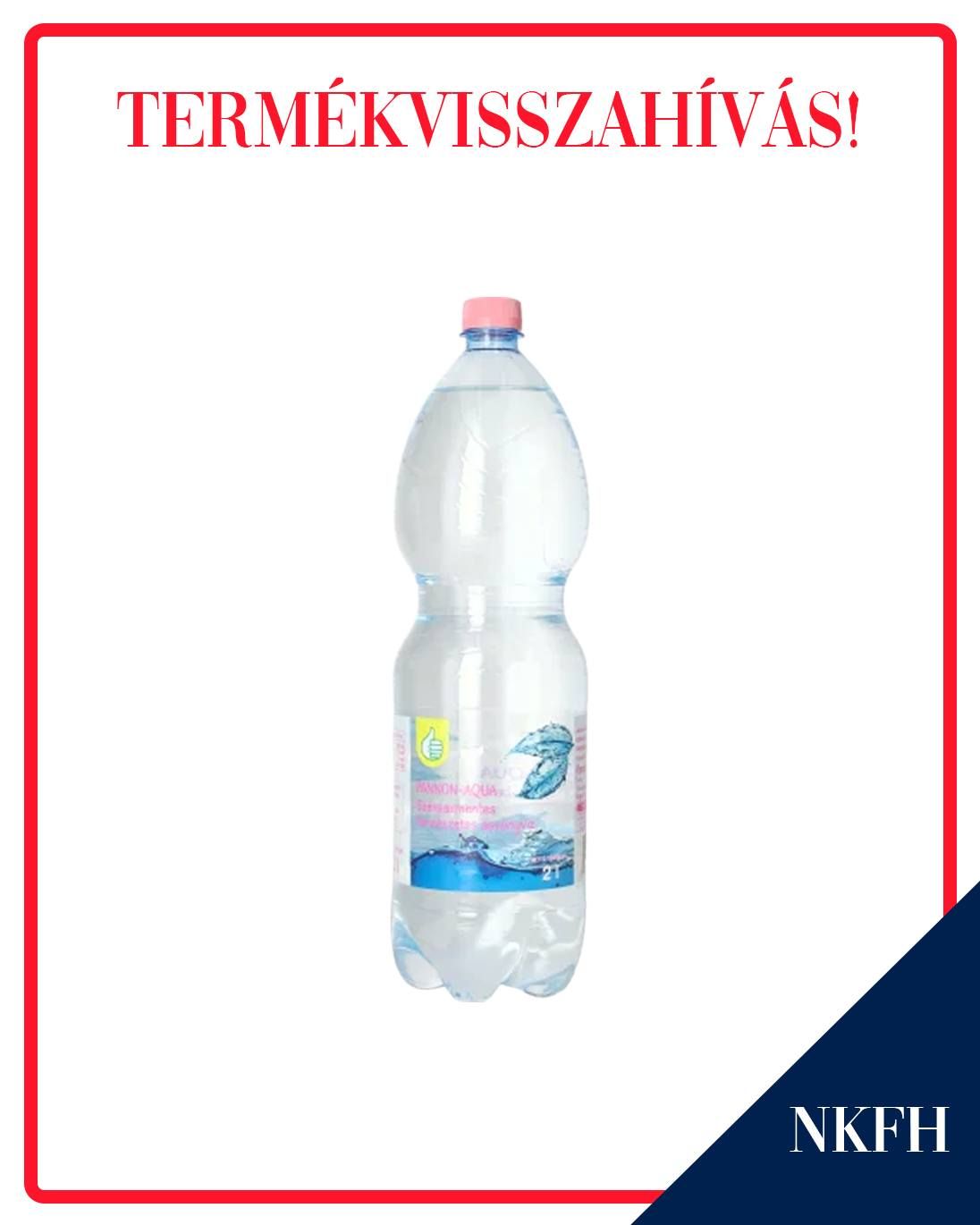 termékvisszahívás, ásványvíz