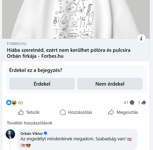Orbán Viktor rajza letarolta az internetet, és már mindenki szabadon ...